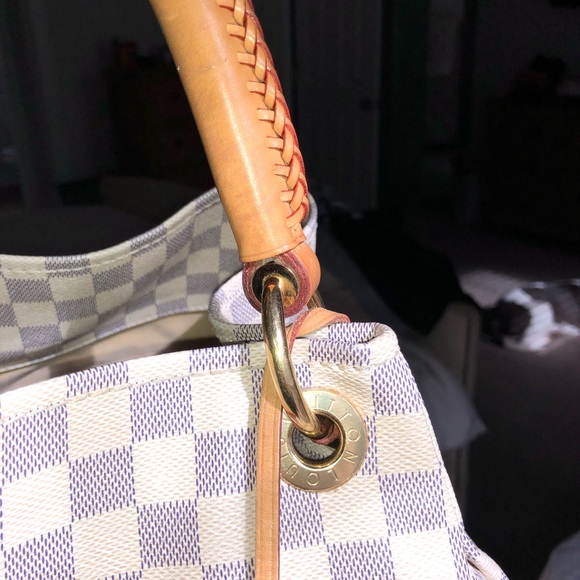 LV Artsy Damier Azur MM (DISCONTINUED) - Picture 6 of 15